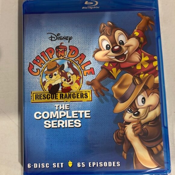 Disney Chip 'n Dale Rescue Rangers Blu-ray Complete Series 6-Discs, 65 Episodes - Picture 1 of 2